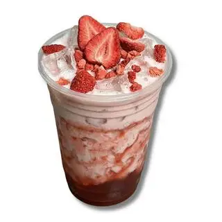 Hình ảnh Latte Dâu Sấy