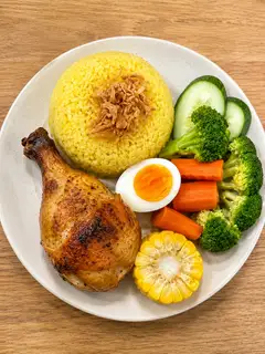 Hình ảnh Cơm gà sốt chua ngọt