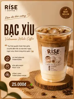 Bạc xỉu - 25.000 ₫ tại Rise Matcha - Coffee Cacao Matcha latte - Lâm Văn Bền