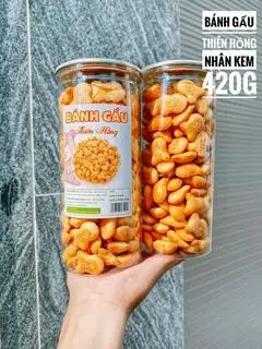 bánh gấu nhân kem - 80.000 ₫ tại Sữa Chua Bích Loan - Chè & Đồ Ăn Vặt - Lê Đức Thọ