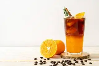 Cà phê cam- Orange coffee - 35.000 ₫ tại Hồng Hồng - Milk Tea & Coffee - Phạm Phú Thứ