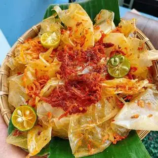 Hình ảnh Bánh tráng trộn khô bò