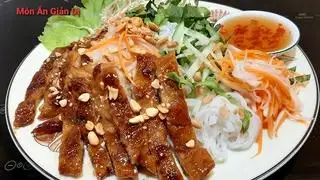 Bún Thịt nướng - 48.000 ₫ tại Bánh Canh Sạch, Cơm Tấm & Bún Thịt Nướng - Đường Số 14
