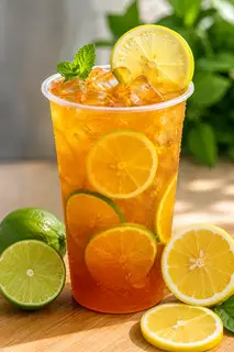 Hình ảnh hồng trà chanh