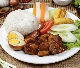 Hình ảnh Cơm thịt kho