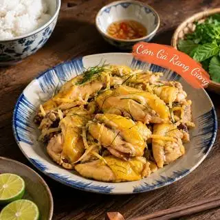 Hình ảnh Cơm gà rang gừng