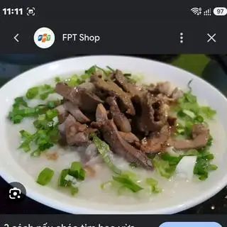 Hình ảnh cháo tim 
