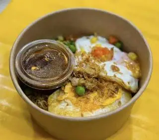 Hình ảnh Mì trộn indomie 2 trứng