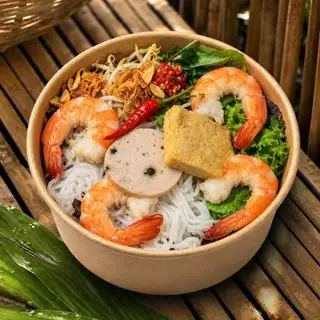 Hình ảnh BÚN MẮM NÊM TÔM - CHẢ CHIÊN NEM BÌ CHẢ TAI