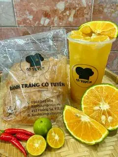 COMBO GIẢM 20% - Bánh Tráng Sate Hành phi + Trà Cam - 34.000 ₫ tại Bánh Tráng Cô Tuyền - Hoàng Sa