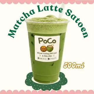 Matcha Latte Satoen 500ml - 59.000 ₫ tại POCO - Sữa Dừa & Khoai Nướng Phô Mai - Nguyễn Văn Đậu