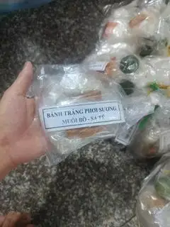 Hình ảnh bánh tráng sa  tế  siêu cay 