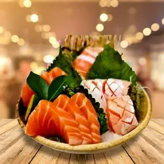 Hình ảnh Sashimi cá hồi - bụng cá hồi