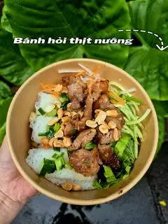 Hình ảnh Bánh hỏi thịt nướng