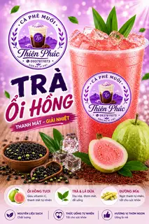 Hình ảnh TRÀ ỔI HỒNG