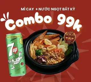 Mì Cay/ Mì Trộn Hải Sản + 1 Chai Nước Ngọt - 99.000 ₫ tại Mì Cay Bop Tot - Nơ Trang Long