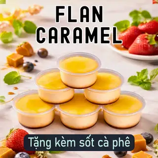 Combo 10 bánh flan caramel - 159.000 ₫ tại Bông Bơ - Cà Phê, Trà & Bánh Ngọt - Chung Cư Sài Gòn Avenue