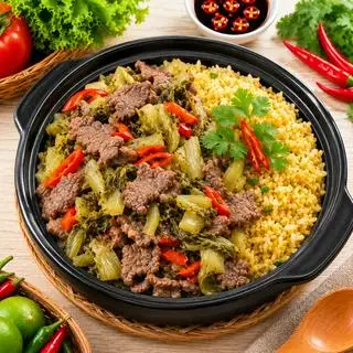 Hình ảnh Cơm Chiên Dưa Bò (Best Seller)