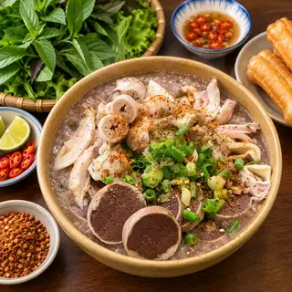 Hình ảnh Cháo lòng Đầy Đủ