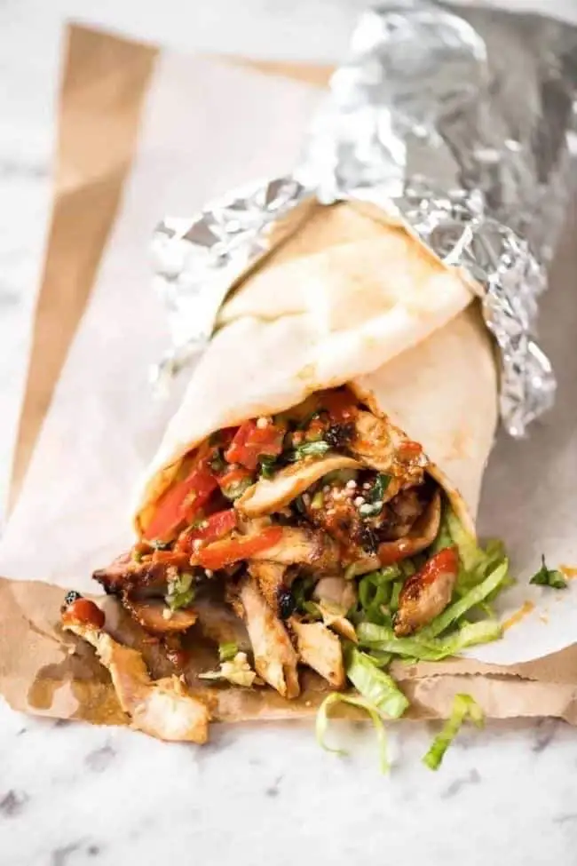 Bánh mì Kebab Cuộn - 43.000 ₫ tại Bánh Mì KeBab Hướng Dương - Nguyễn Hữu Cảnh