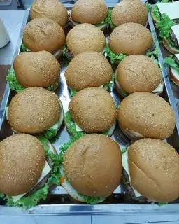 Hình ảnh hamburger gà nướng