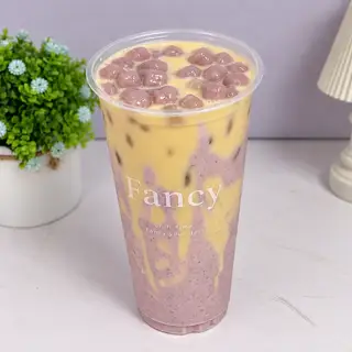 Hình ảnh Lục trà sữa khoai môn