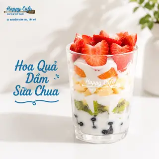 Hình ảnh Hoa Quả Dầm Sữa Chua