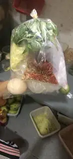 Bánh tráng tự trộn trứng cúc  - 28.000 ₫ tại Bánh Tráng Trộn Ăn Vặt Cô Bông 9 - Huỳnh Tấn Phát