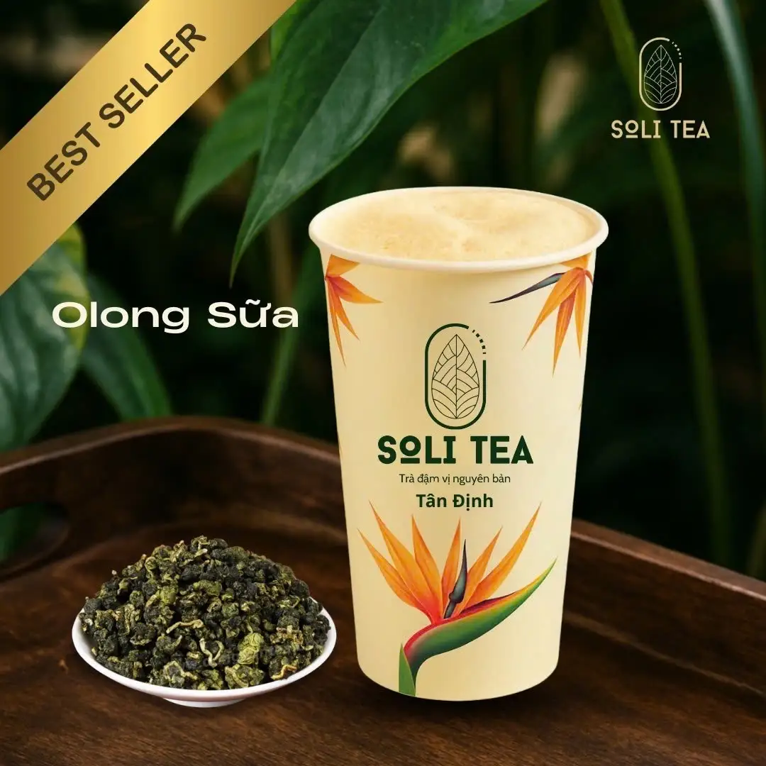 Olong Sữa Size L (Best seller) - 35.000 ₫ tại Tiệm Trà Soli - 205 Hoàng Sa