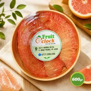 Bưởi da xanh - 50.000 ₫ tại Fruit O’Clock - Trái Cây Cắt Sẵn - Đường Số 36