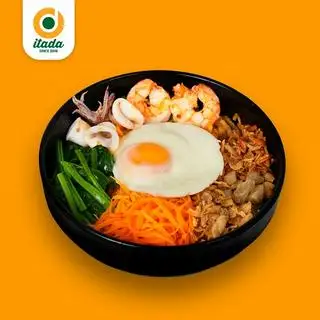 Cơm trộn bibimbap hải sản - 55.000 ₫ tại Hobak - Ăn Vặt Hàn Quốc - Nguyễn Văn Cừ