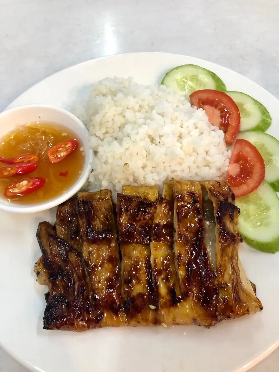 Cơm vịt quay chay  - 69.000 ₫ tại Quán Chay Phúc An 1986 - Mỳ Tiềm & Cơm Trộn - Nguyễn Đình Chính