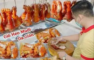 Giò heo muối ( 1 giò ) - 280.000 ₫ tại Nguyên Ước - Giò Heo Muối Chiên Kiểu Đức - Bình Thới