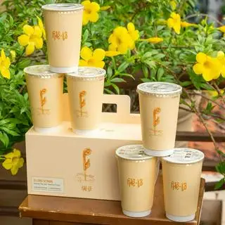 Ô Long Nhài Sữa Phê La ( Ly Vàng ) - 57.000 ₫ tại MAPI KITCHEN - Gà Sốt & Khoai Phủ Phô Mai - Vĩnh Viễn