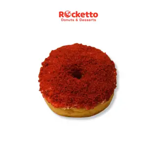 Donut red velvet - 32.000 ₫ tại Rocketto Dessert - Cách Mạng Tháng 8