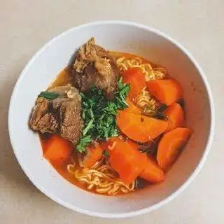 Mì gói bò kho - 58.000 ₫ tại Bò Kho, Gỏi Cuốn & Ăn Vặt A Thịnh - Nguyễn Thượng Hiền