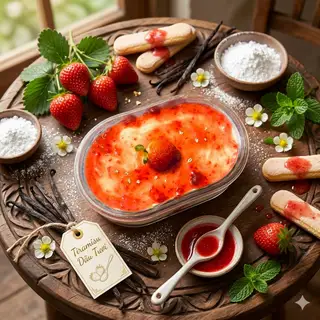 Hình ảnh Bánh Tiramisu vị dâu