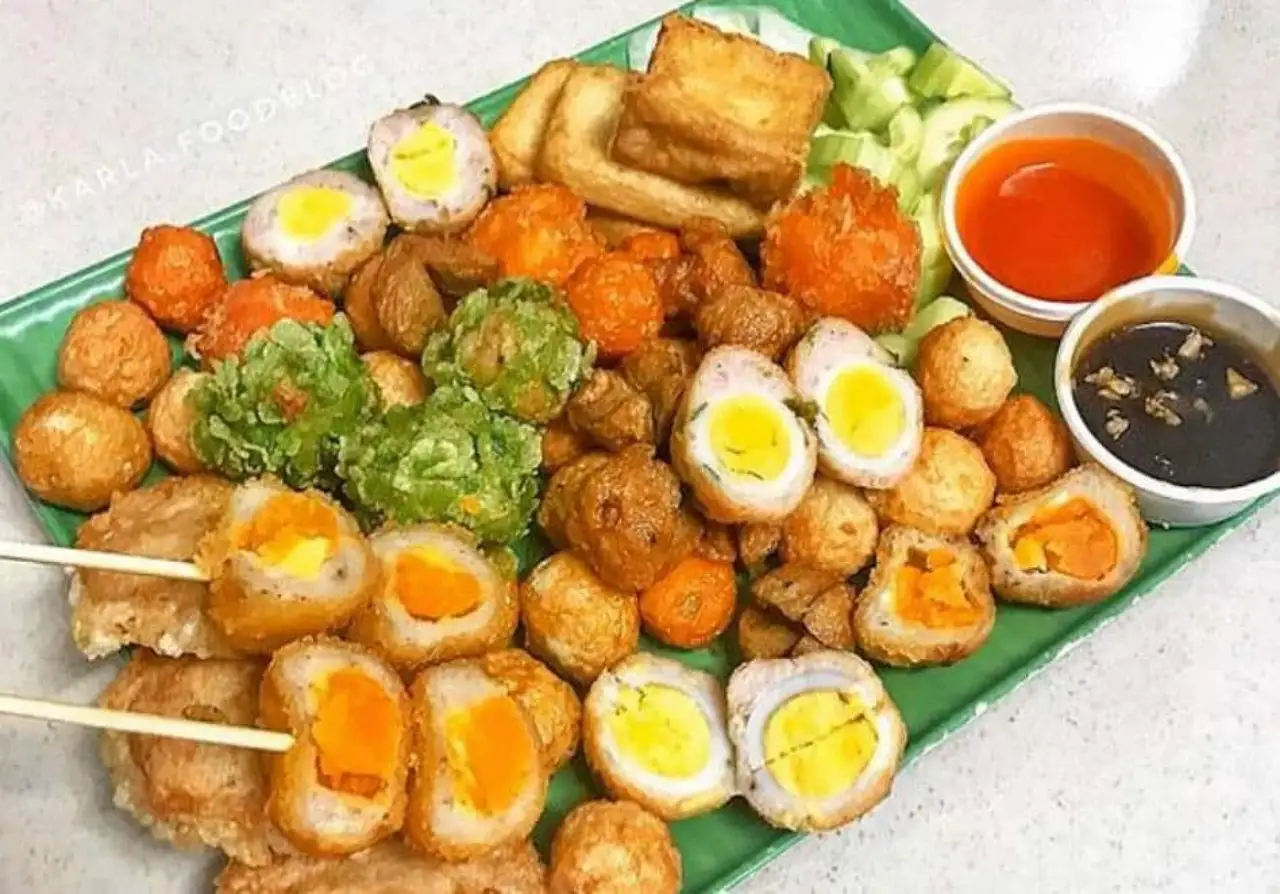 Hình ảnh Combo cá viên  lớn Tặng 1 Ly Hồng Trà dâu