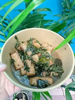 Cá kèo chay kho rau răm+ cơm - 45.000 ₫ tại Tiệm Chay Nhà Phương - Xôi, Bánh Mì & Trà - Đường 81