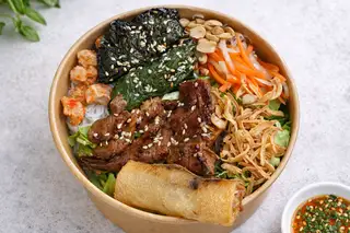 Combo trà tắc - bún thịt nướng full topping - 75.000 ₫ tại Cơm Tấm & Bún Thịt Nướng Siu Ngon - Phan Xích Long
