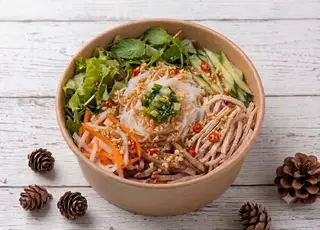 Hình ảnh Bún thịt khìa nước tương