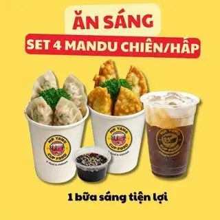 Hình ảnh Ăn sáng: 4 mandu Hàn quốc
