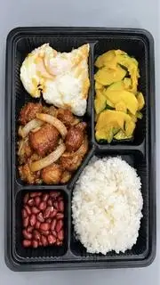 Hình ảnh Cơm thịt kho dừa