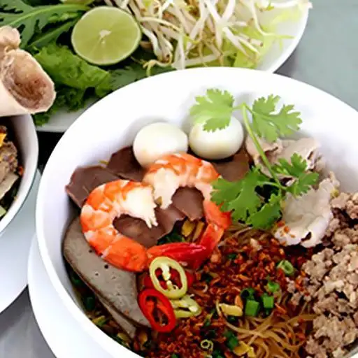 Hình ảnh Hủ Tiếu Bò Viên