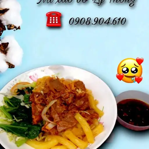 Nui xào bò - 42.000 ₫ tại Lý Thông - Mì Xào Bò & Nui Xào Bò - Lê Thánh Tôn