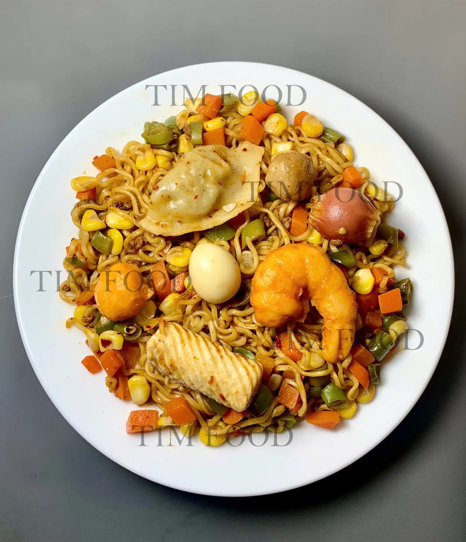Hình ảnh Mì Trộn Thập Cẩm