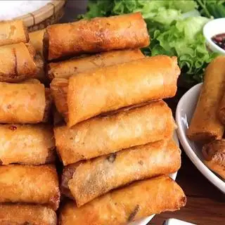 COMBO 5 CHẢ GIÒ CHAY (NHÂN KHOAI MÔN) - 63.000 ₫ tại Tiệm Chay Lédo - Bánh Mỳ, Bún & Mắm Thái - Duy Tân