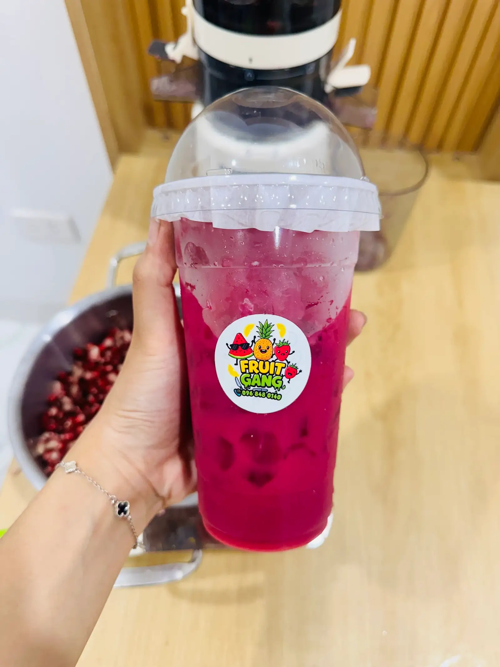 Hình ảnh Nước ép Lựu nguyên chất