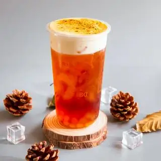 Hình ảnh Trà Lài Kem Trứng Nướng