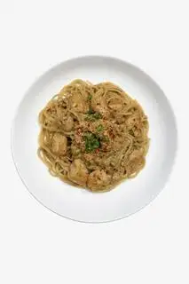 Mì Ý gà sốt kem hành (cay) - 78.000 ₫ tại HomeTaste Kitchen - Mì Ý - Tôn Đản